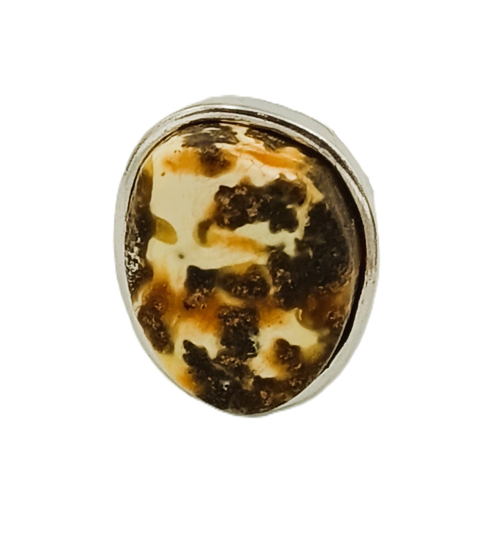 Ring aus Rohbernstein