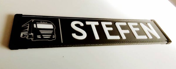 3D Namenschild