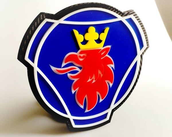 3D logo Scania