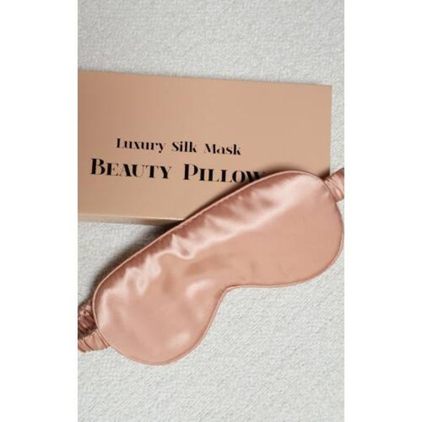 Beauty Pillow Luxury Silk Mask - Rose Gold