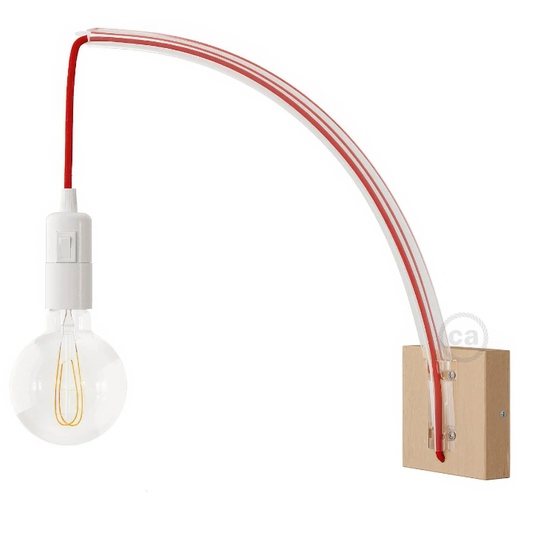 Archet + support carré bois