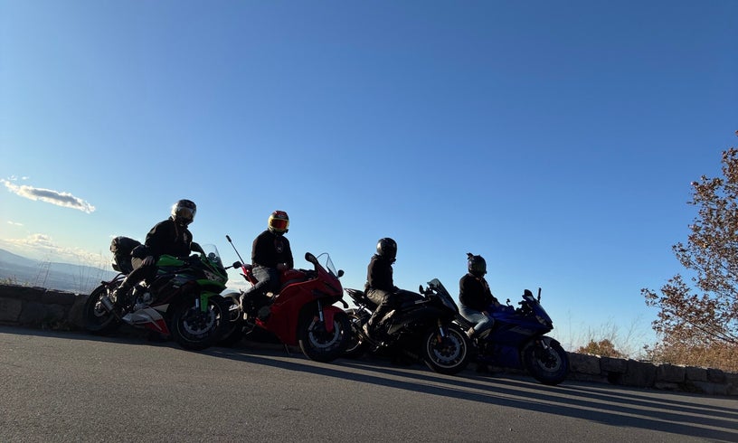 Riders Scene