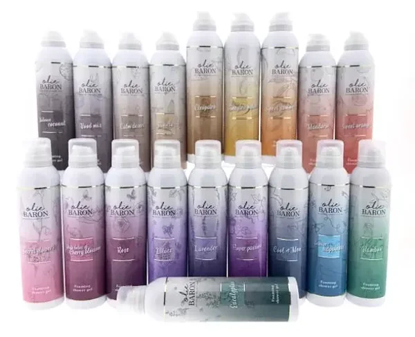 De Oliebaron 200 ml - Foaming shower gel 200 ml div geuren