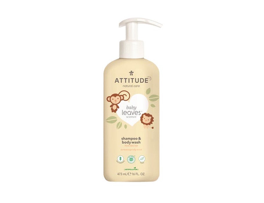 Attitude - 2-in-1 Shampoo Bodywash Baby Pear Nectar - 473ml