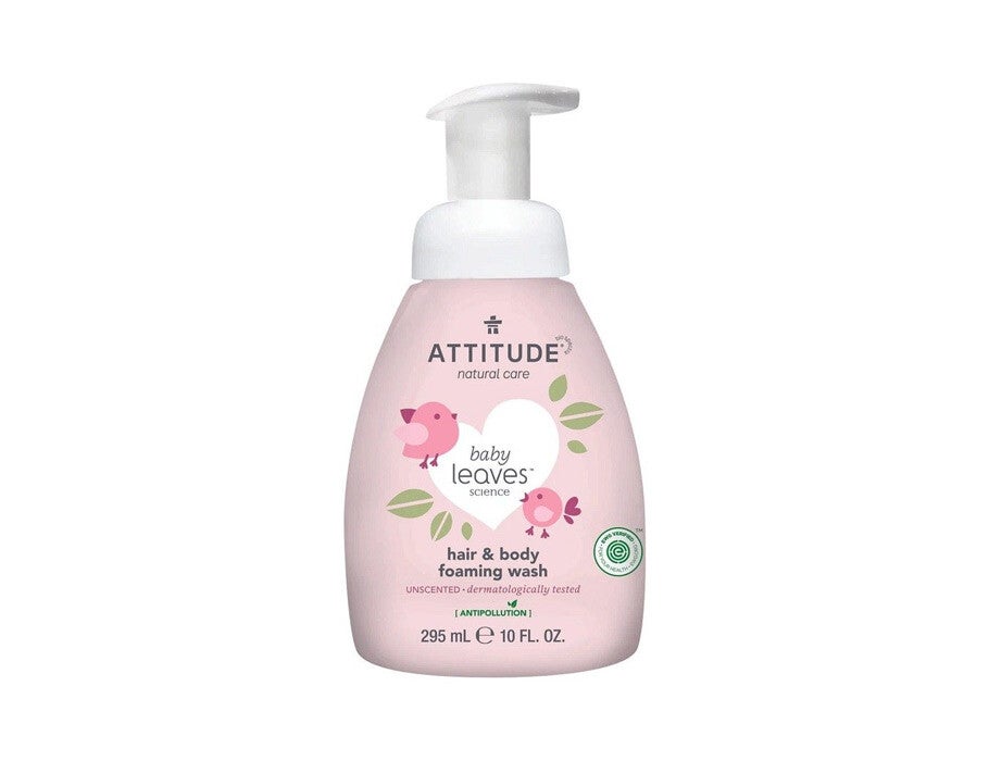 Attitude - Baby Leaves™ Hair & Body Foaming Wash - Geurvrij