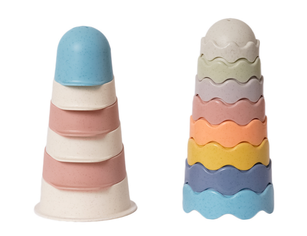 BIO Toys - Bioplastic Stapeltorens (8+6 delig)