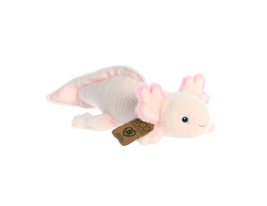 Eco Nation - Pluchen Knuffel - Axolotl - 37 cm
