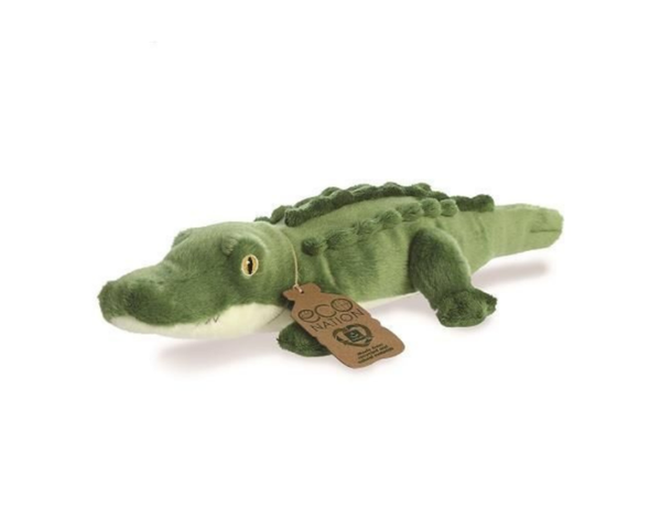 Eco Nation - Pluchen Knuffel - Alligator - 36 cm
