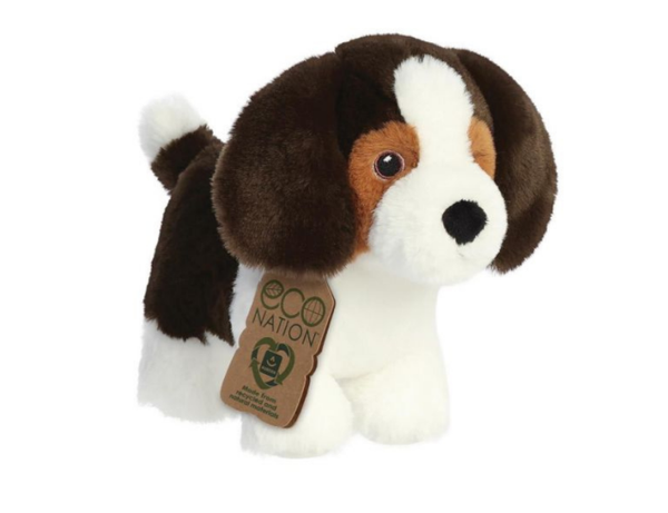 Eco Nation -Pluchen Knuffel - Beagle - 20 cm