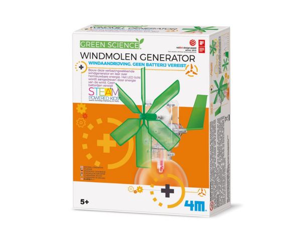 4M Kidzlabs - Green Science - Doe-het-zelf Windmolen