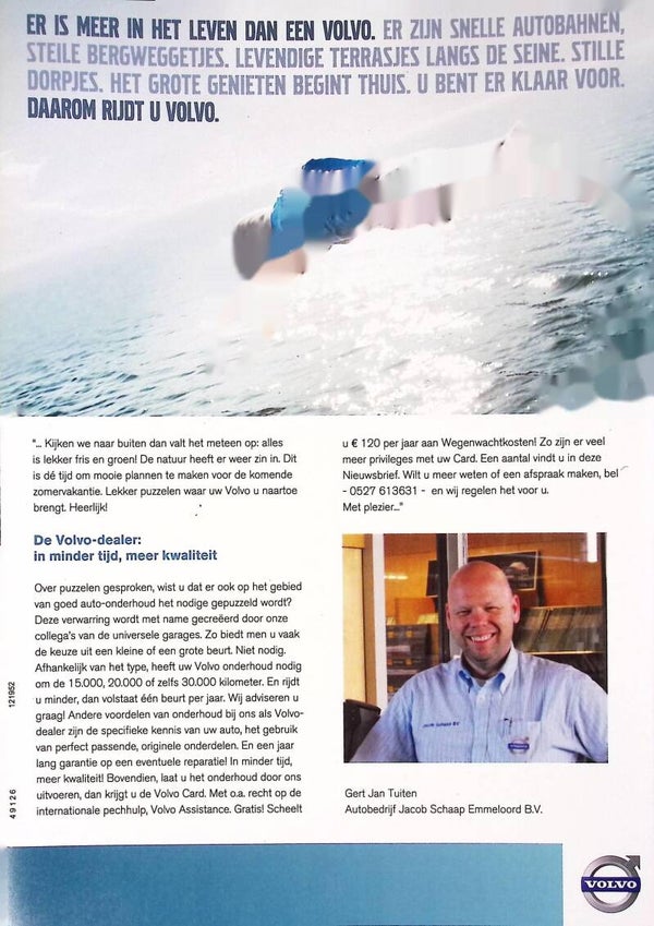 Jacob Schaap Nieuws voorjaar 2010