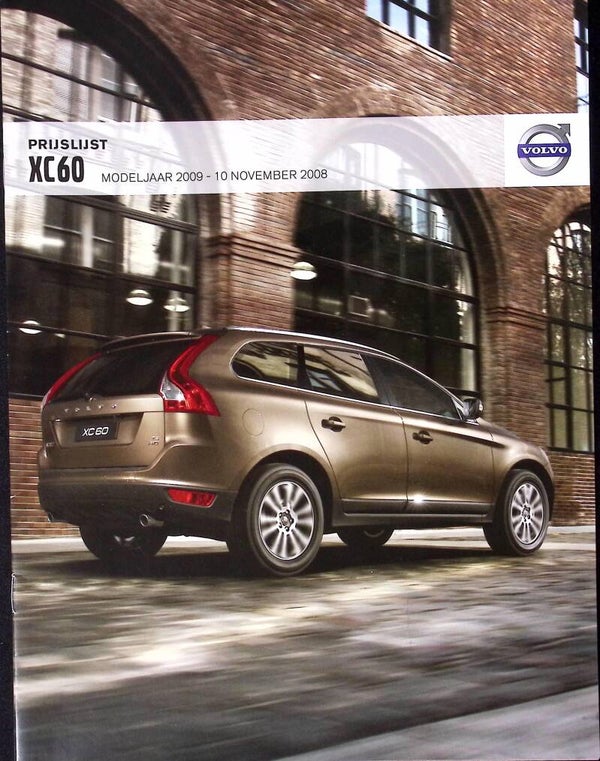 XC60 -2008 prijslijst