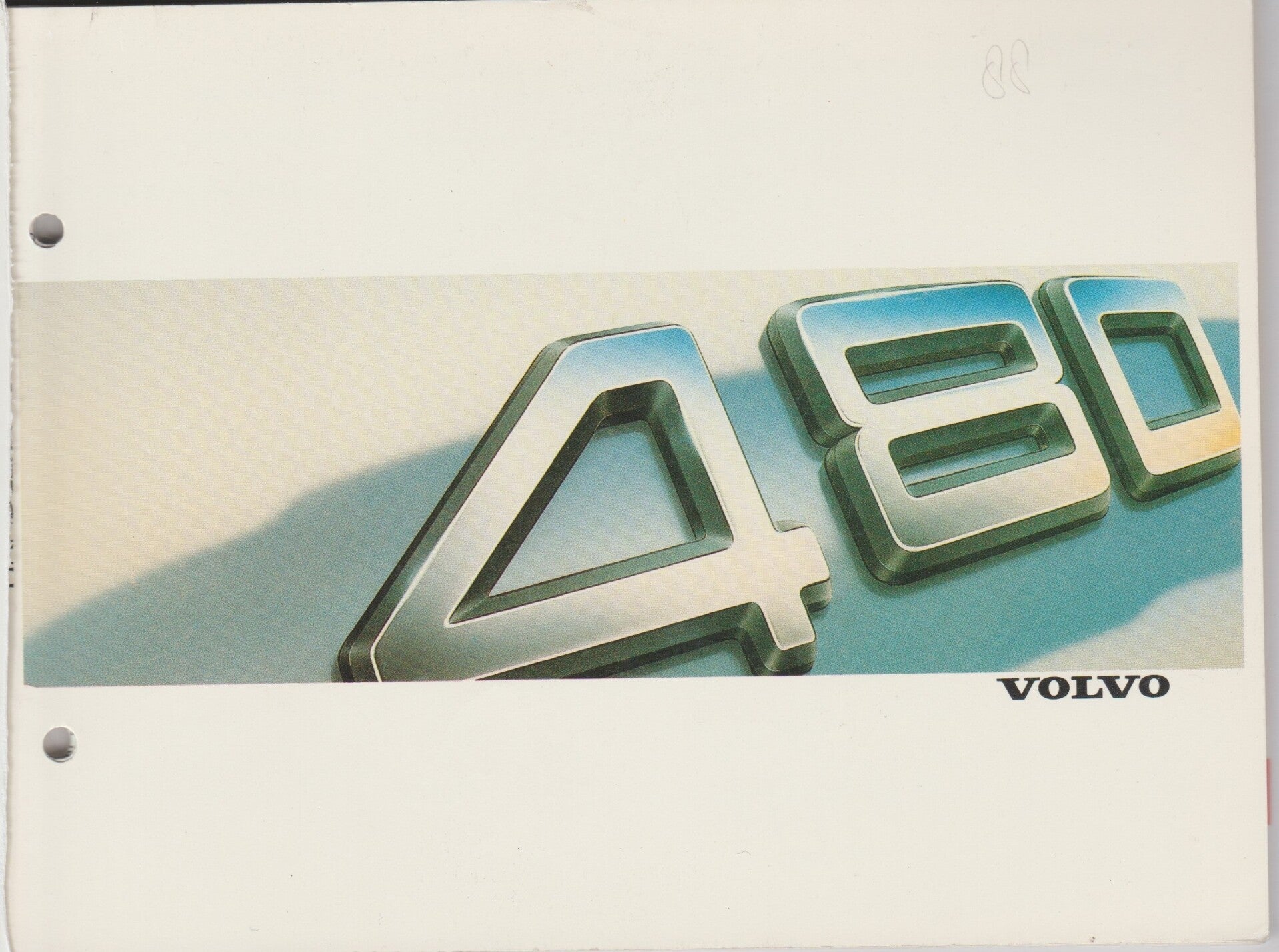 Manual - 1993 - Volvo 480 #124