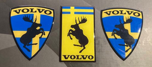 Trio Elandbadges ZWEDEN