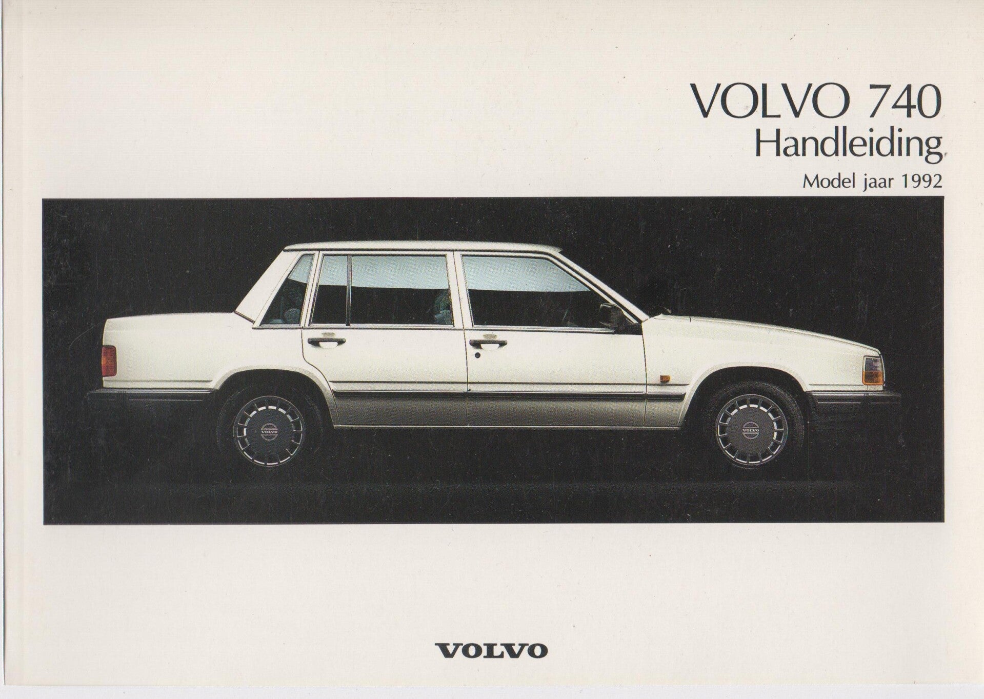 Manual - 1992 - Volvo 740 #020