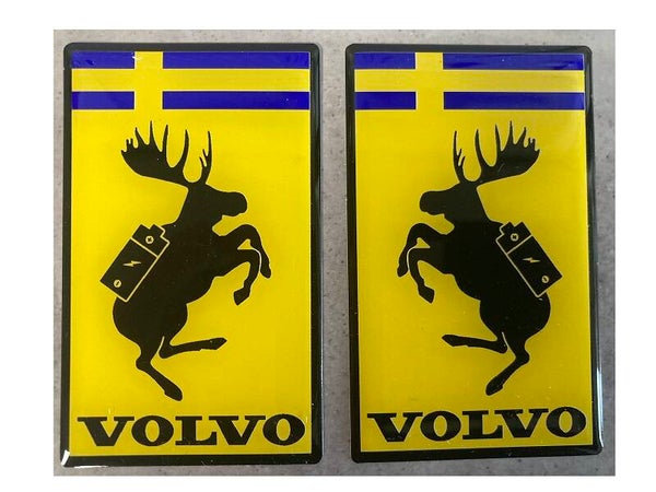 Elandsticker Zweden recht, met batterij, VOLVO - SET