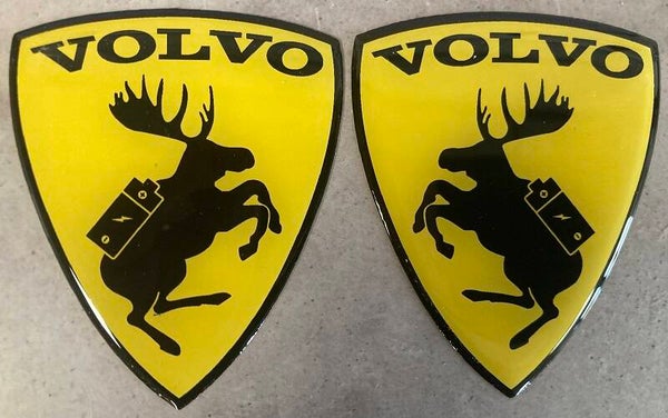 Elandsticker schild met batterij VOLVO - set