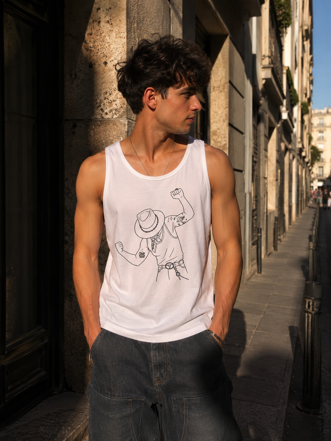 Camiseta tirantes “Dani del Lío”