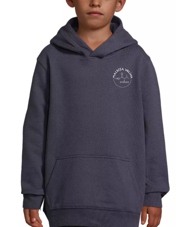 Sudadera Kids Maldita Valina Algodón Orgánico
