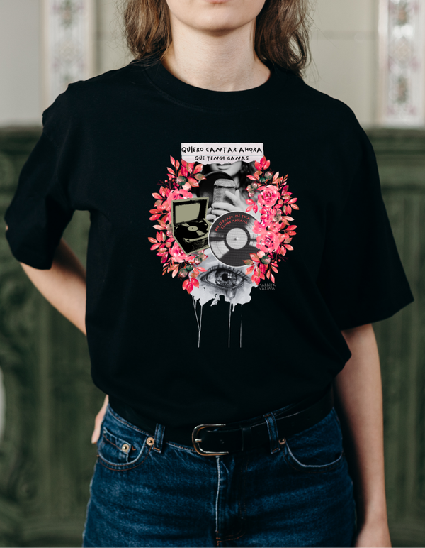 Camiseta Unisex “Quiero Cantar”