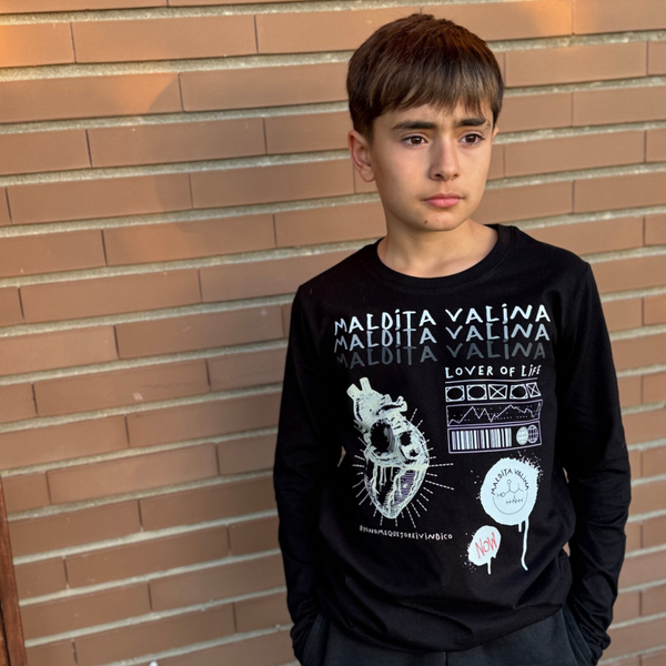 Camiseta kids Manga larga “Lover of Life”