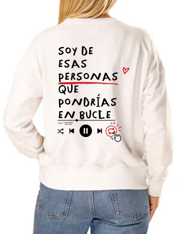 Sudadera unisex “en bucle”