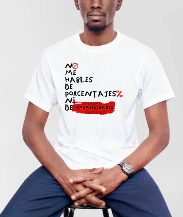 Camiseta unisex “estadística”