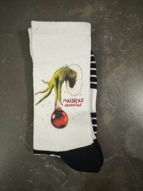 Calcetín malditas Grinchmas