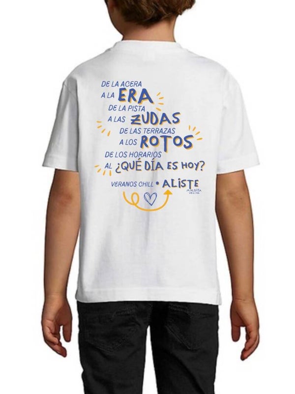 Camiseta kids “verano chill”