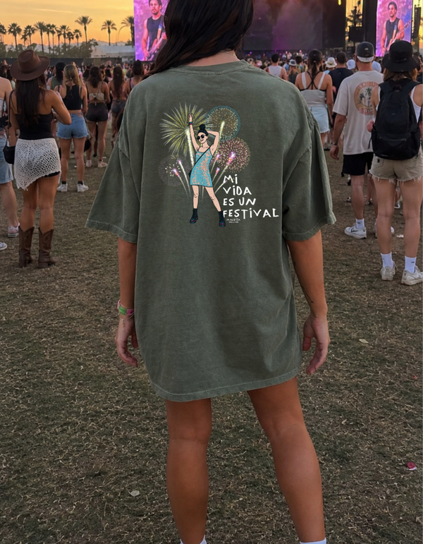 Vestido “Mi vida es un festival”