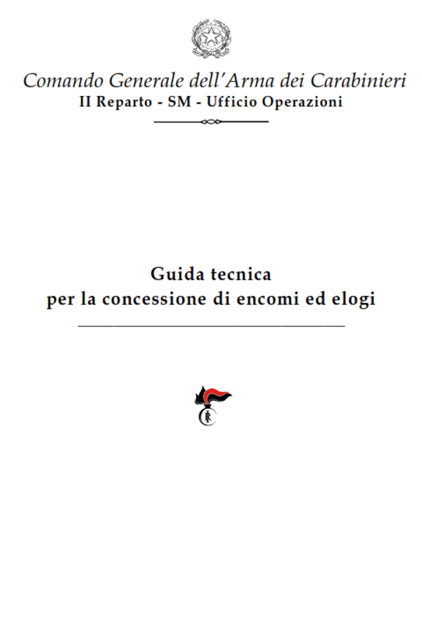 GUIDA TECNICA - ENCOMI ED ELOGI