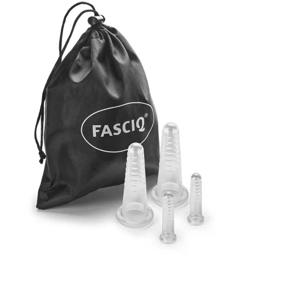 FASCIQ CUPPING SET FACIAL ( 2 + 2 STUKS )