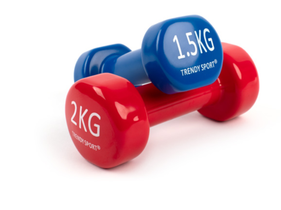 TRENDY SPORT - VINYL DUMBELLS