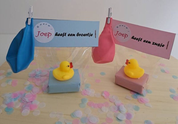 Geboorte traktatie eendje