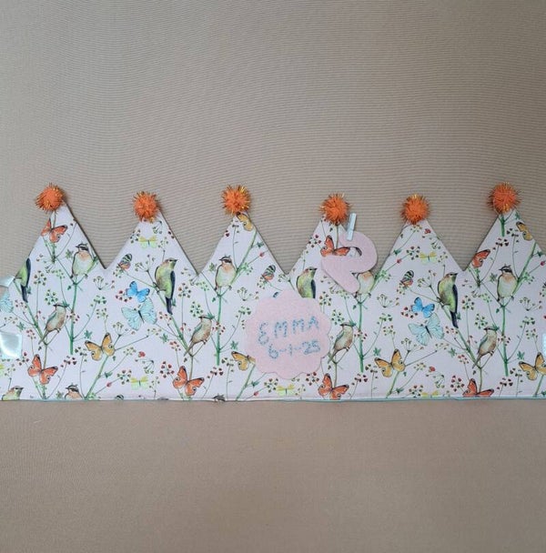 Vogel/ vlinder kroon