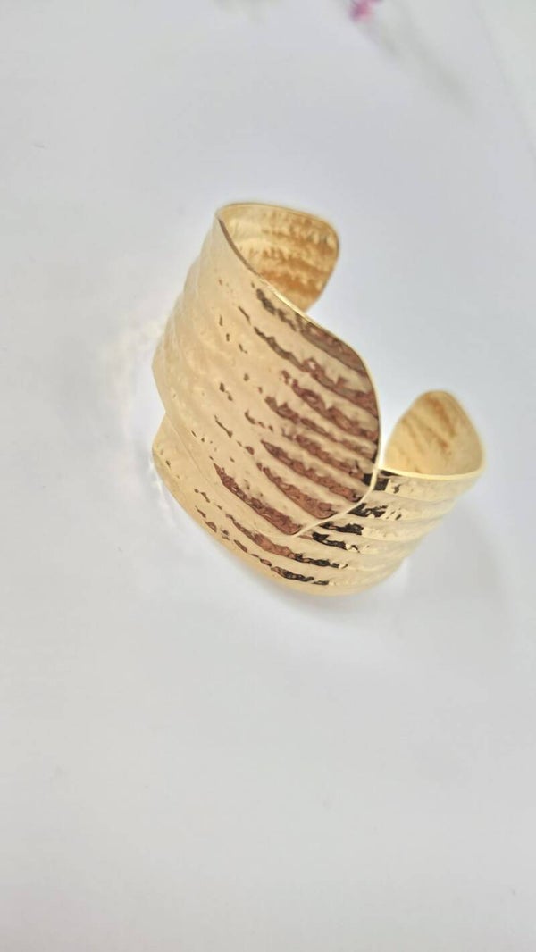 Brazalete Olas doradas