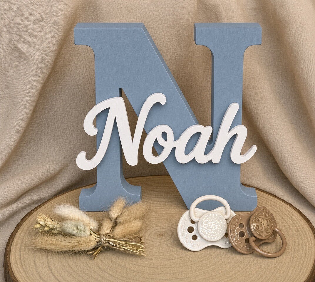 Gepersonaliseerde 3D naam/Letter