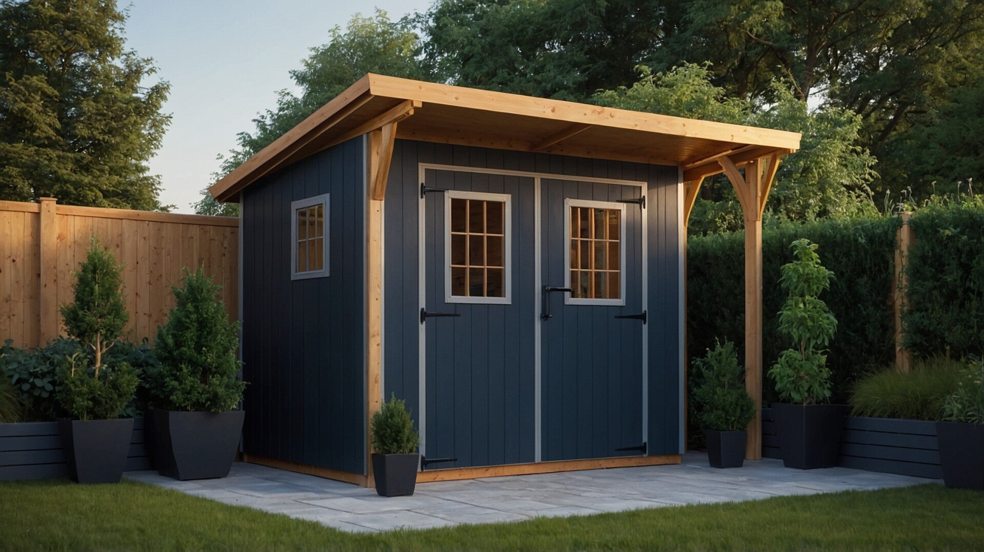 HERITAGE garden shed