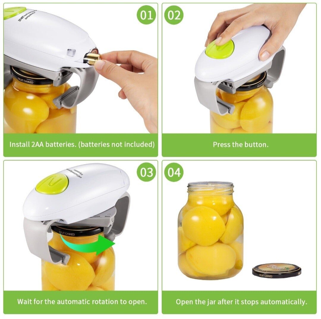 One-Touch Jar & Bottle Opener