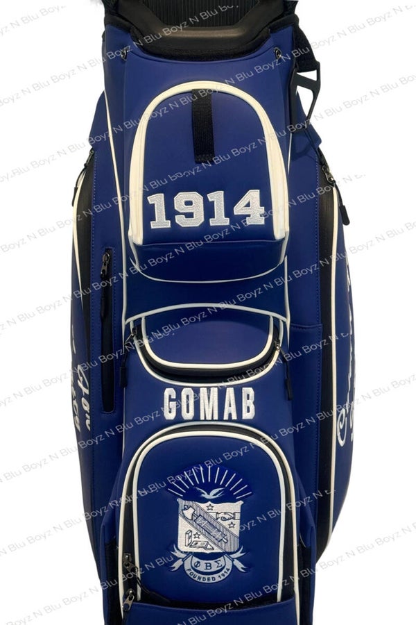 Phi Beta Sigma Blu Golf bag