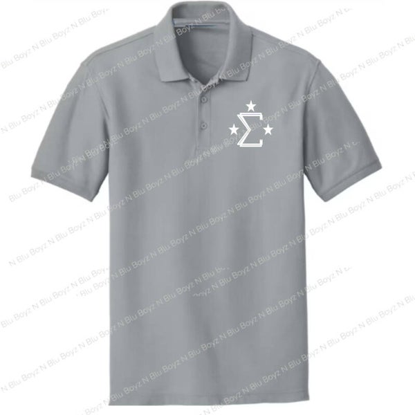 ProDry Grey Golf Polo – Lightweight & Breathable Fit
