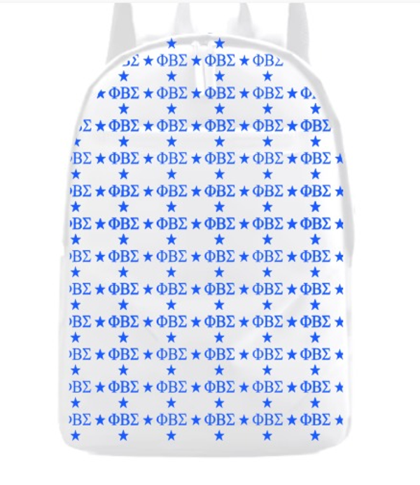 White and Blu Backpack SOLD OUT!!