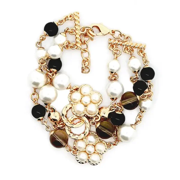 Armband - 3-Rijen Parelketting