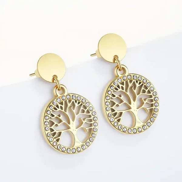 Oorbellen 'Tree of Life"