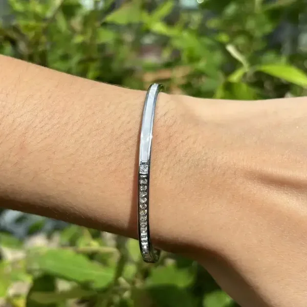 Armband "Mother-Of-Pearl & Stars' (Goud of Zilver)