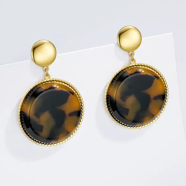 Oorbellen 'Colored Planet'