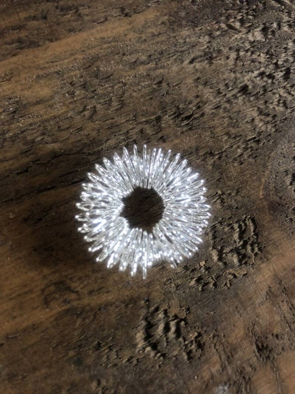 Acupressuur ring - Zilver