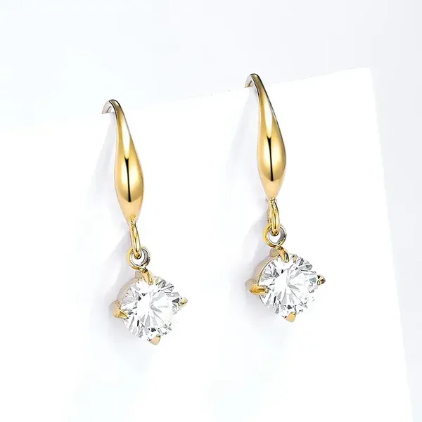 Oorbellen "Stars" (Zilver/Goud)