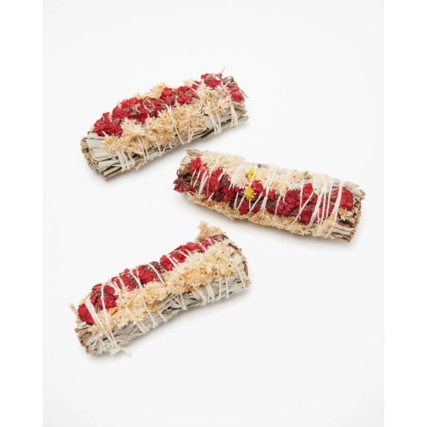 Saliebundels (Salie, Koningskaars, Rode Panicumbloemen