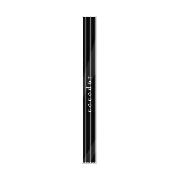 Vervangende Zwarte Vezelstokjes 20cm, (Set Van 5 Stuks)